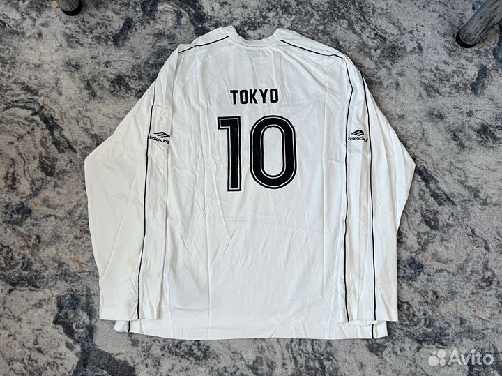 Balenciaga 24SS Tokyo soccer long sleeve t-shirt