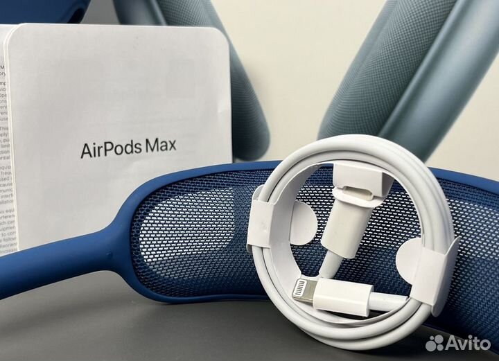 Airpods Max Sky Blue (новые + гарантия )