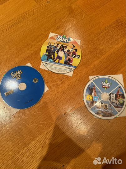 Диски на пк Sims 3 и Sims 2