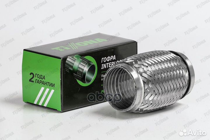 Гофра 60/120 (aisi 304 with interlock) p60120