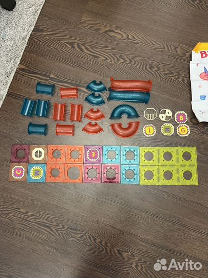 Магнитный конструктор трек