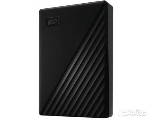 WD Portable HDD 5TB Новый Black