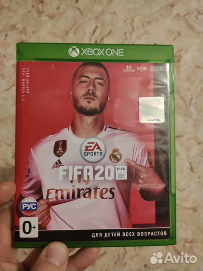 Fifa 20 диск для Xbox one series