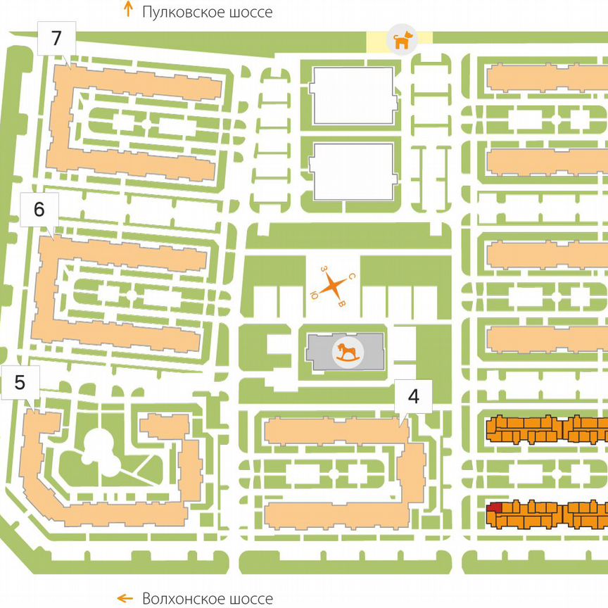 1-к. квартира, 40,9 м², 4/5 эт.