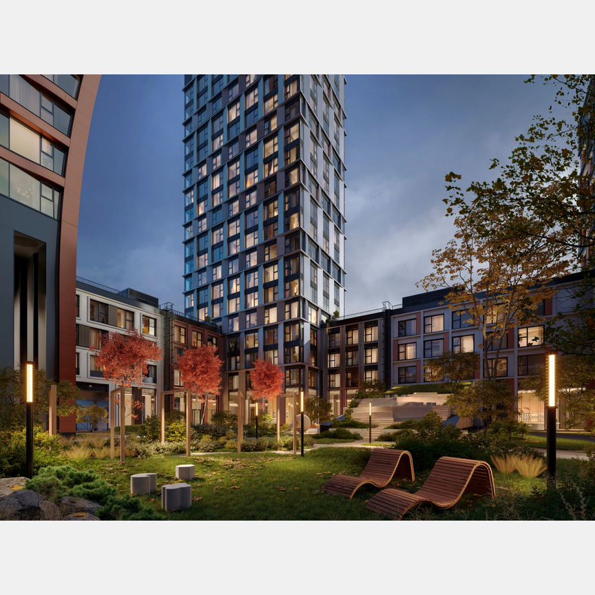 1-к. квартира, 33,7 м², 35/48 эт.