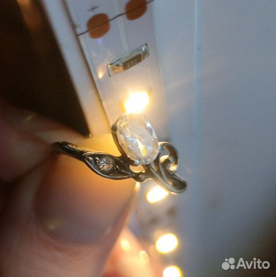 Серебряное кольцо 16