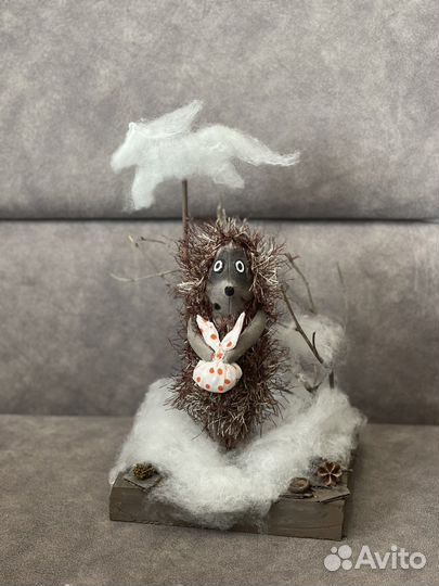 Игрушка поделка ежик в тумане