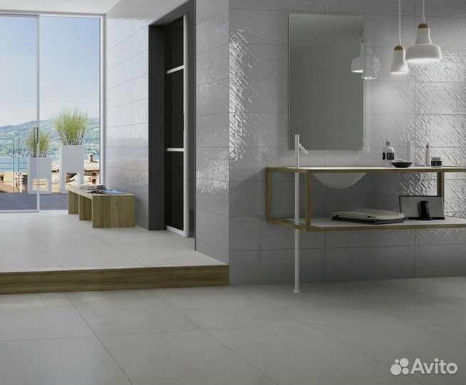 Плитка Imola azuma Azma 49Ag Rm 45х90 (azma49agrm)