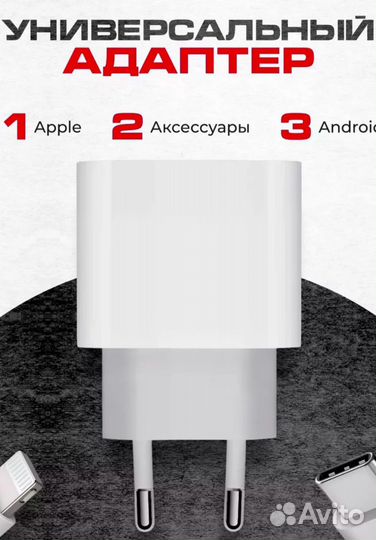 Зарядка на iPhone 25w с кабелем type c