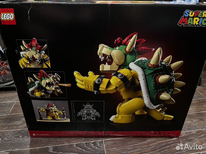 Lego 71411 super mario Могучий Боузер