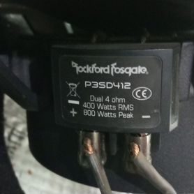 Сабвуфер rockford fosqate P3Sd412