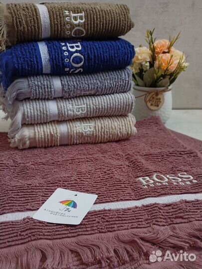 Кухонные полотенца 34 на 74 махра