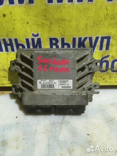 Блок управления двс Renault Sandero