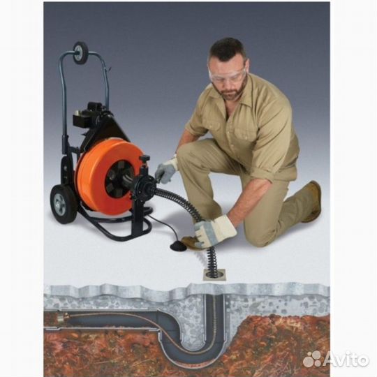 Прочистка канализации, устранение засора любой сло