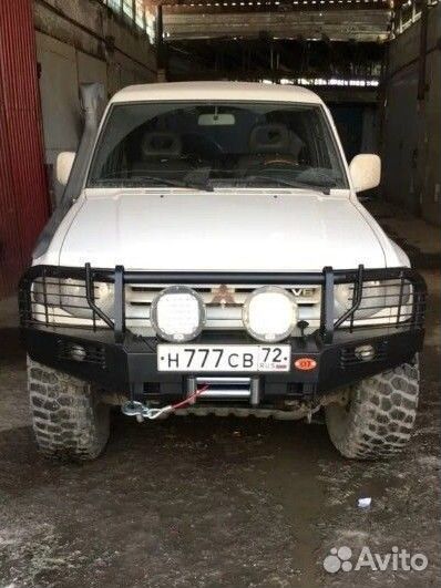 Железный бампер Oj MMC pajero 2