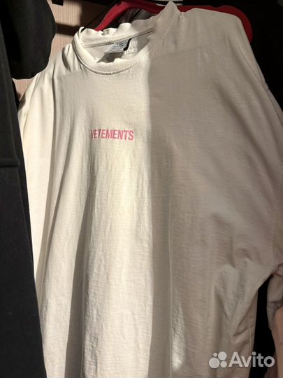 Vetements футболка оригинал