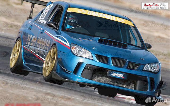 Пороги ZeroSports для Subaru Impreza WRX STI 02-07