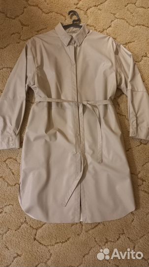 Платье из экокожи