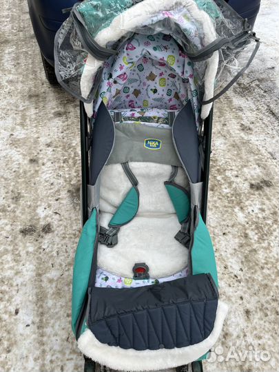 Санки коляска nika 7-6