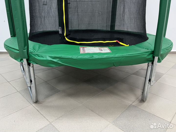 Батут Trampoline 6 диаметр 1,8 с сеткой защитной