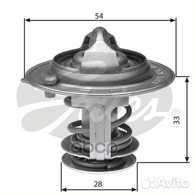 Термостат hyundai accent,elantra,genesis,getz,I