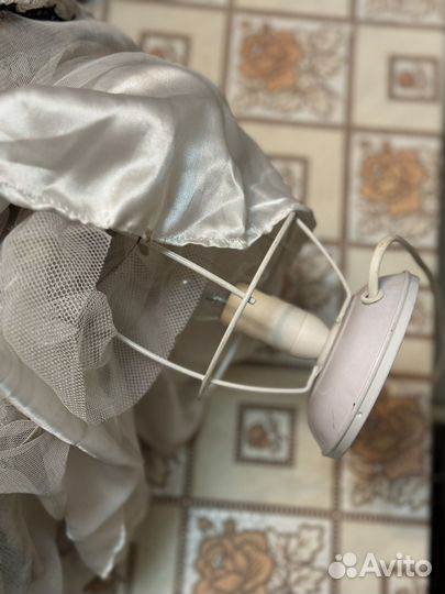 Фарфоровая кукла светильник