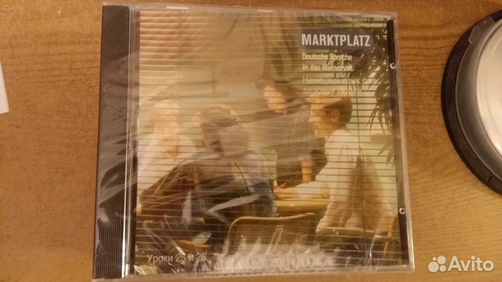 Обучающие книга и 7 дисков Немецкий Язык