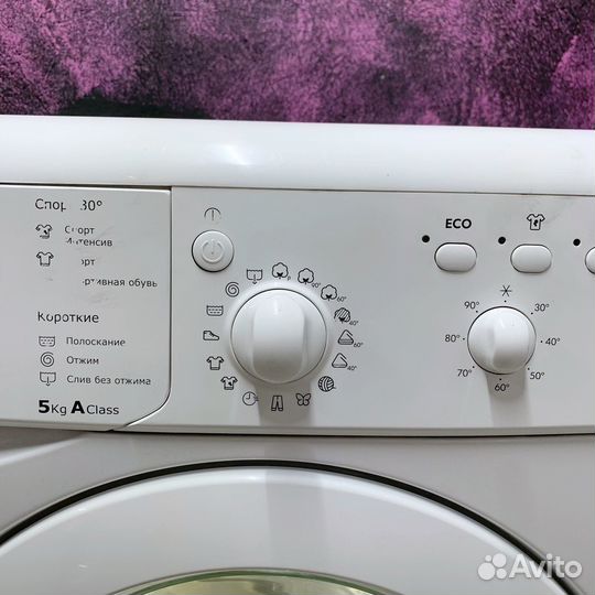 Стиральная машина Indesit бу 40 см глубина