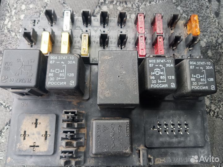 Блок предохранителей ваз 2110.391