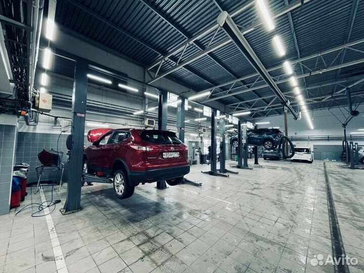 Замена масла АКПП Nissan