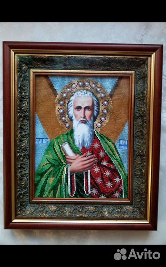Икона из бисера