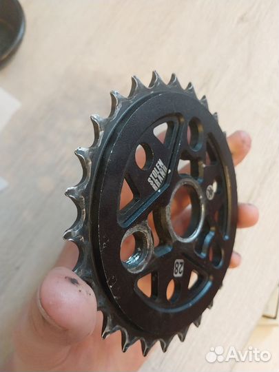 Звезда на BMX Stolen Sumo III