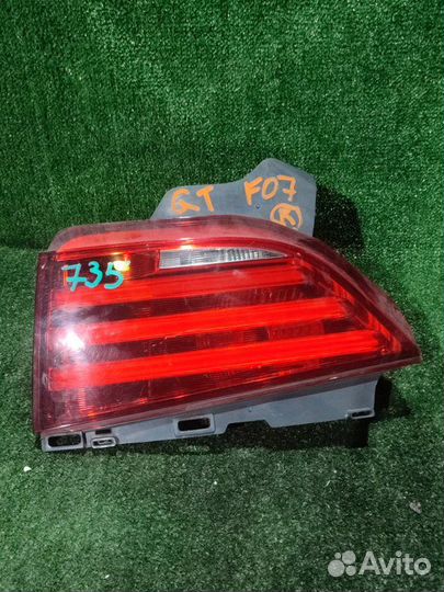 Фонарь на багажной двери задний правый Bmw 5 F07
