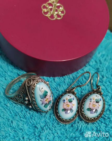 Браслет, кольца, серьги, подвески, броши СССР