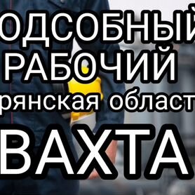 Подсобный рабочий Вахта Брянск