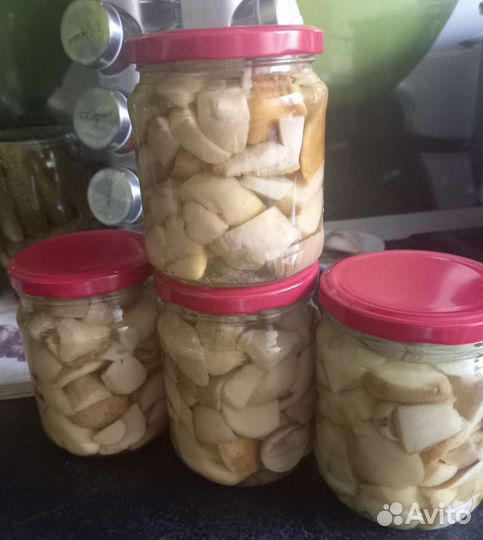Грибы маринованные, сушеные