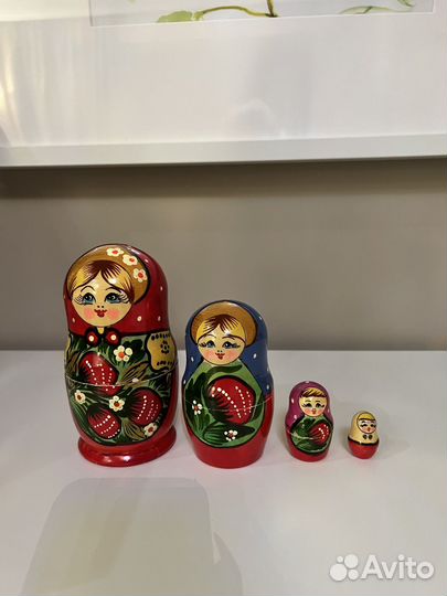 Матрешка деревянная