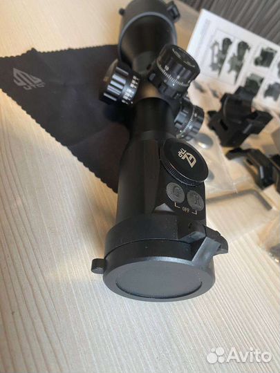 Прицел leapers Accushot Tactical 10X44 Mil-dot