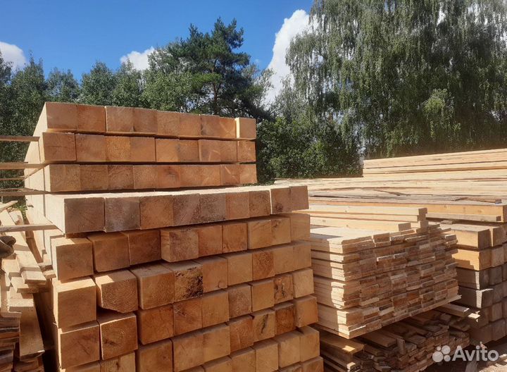 Брус обрезной 150х150х6 сорт А