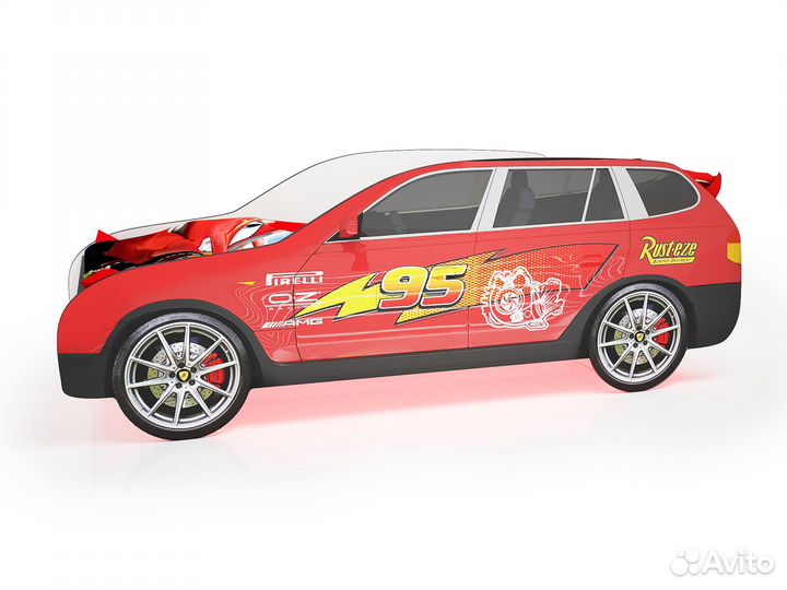 Кровать машина