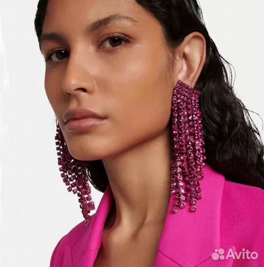 Серьги в стиле Valentino