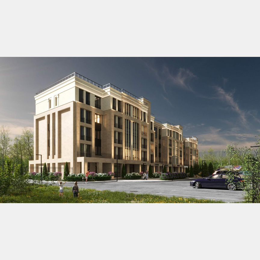 2-к. квартира, 70,5 м², 4/5 эт.