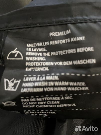 Мотокуртка с наплечниками и налокотниками