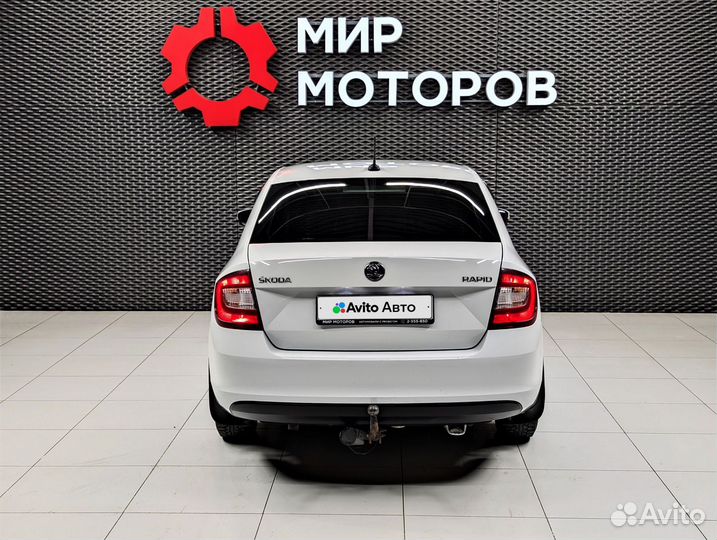 Skoda Rapid 1.6 МТ, 2017, 143 794 км