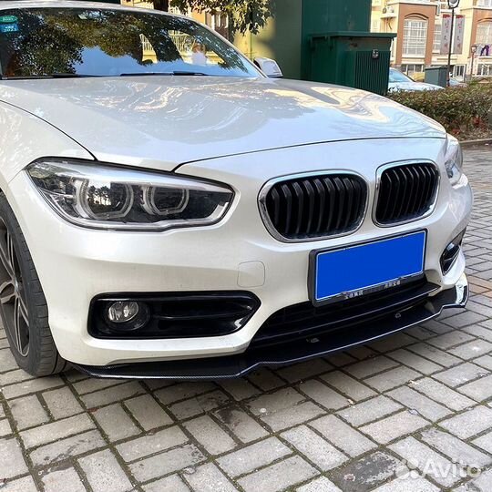 Губа(сплиттер) бмв 1 BMW F20 рестайлинг карбон