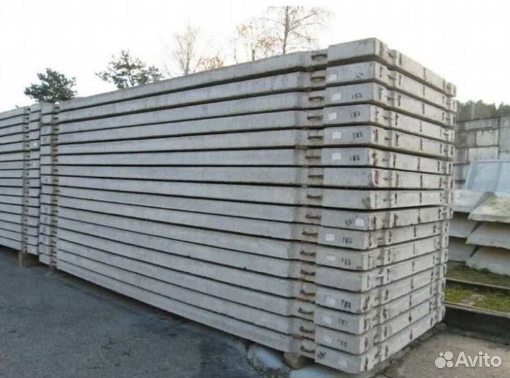 Бетонные плиты опт
