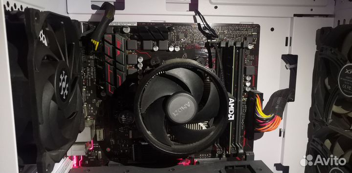 Связка asus prime b350-plus ryzen 5 1600 box