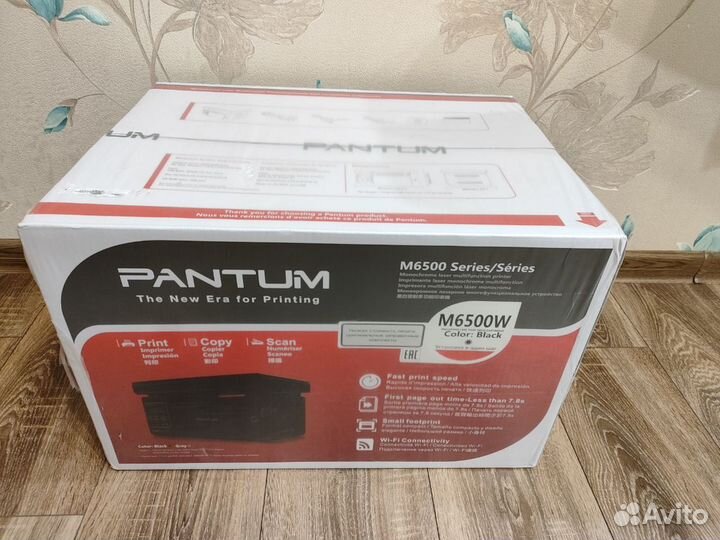 Новый мфу Pantum M6500W с Wi-Fi