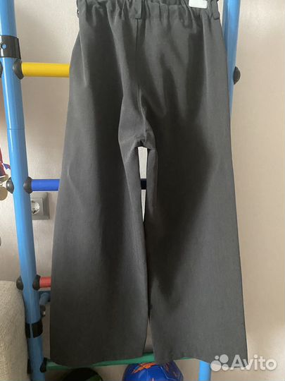 Брюки школьные палаццо