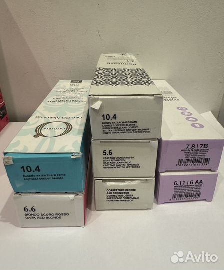 Краска для волос Barex, olioseta, milk shake